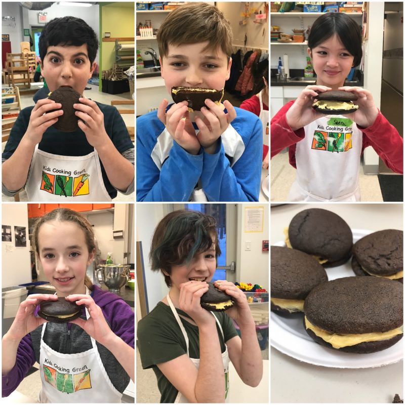 Chocolate Pumpkin Whoopie Pies via LizsHealthyTable.com
