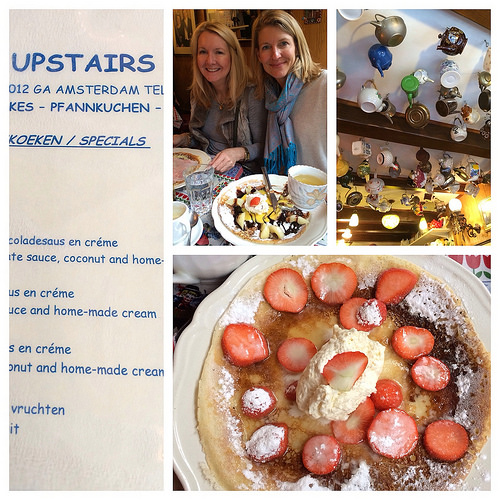 Eating pancakes in Amsterdam via Lizshealthytable.com