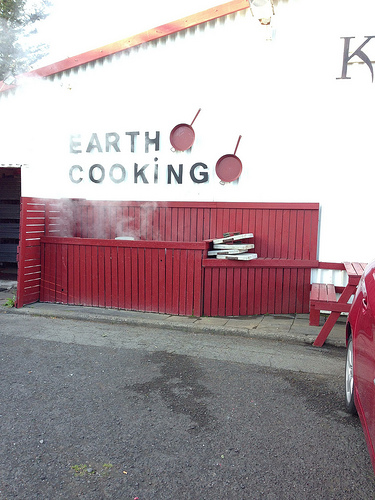 Earth Cooking in Iceland via Lizshealthytable.com