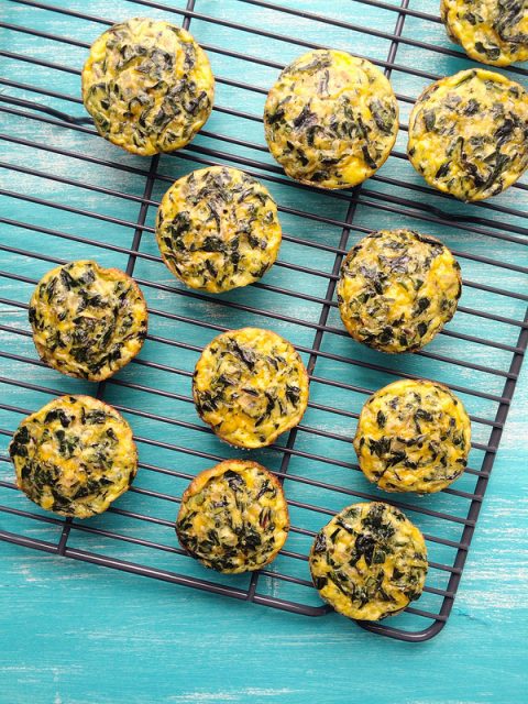 Veggie Quiche Patties via LizsHealthyTable.com Veggie Quiche Patties via LizsHealthyTable.com