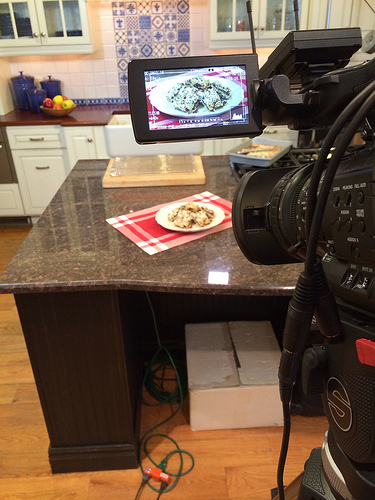 Everwell TV shoot via Lizshealthytable.com