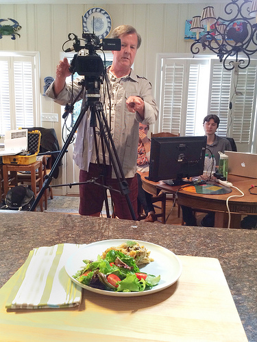 Everwell TV shoot via Lizshealthytable.com