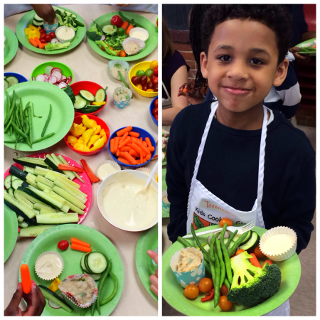 Kids Cooking Green via Lizshealthytable.com
