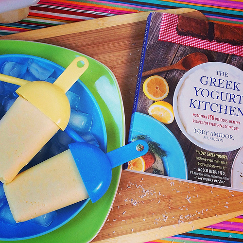 Tropical Island Ice Pops via LizsHealthyTable.com Tropical Island Ice Pops via LizsHealthyTable.com