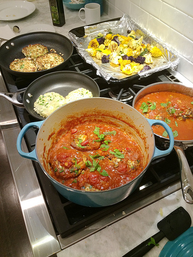 Fish cakes from Ottolenghi via Lizshealthytable.com