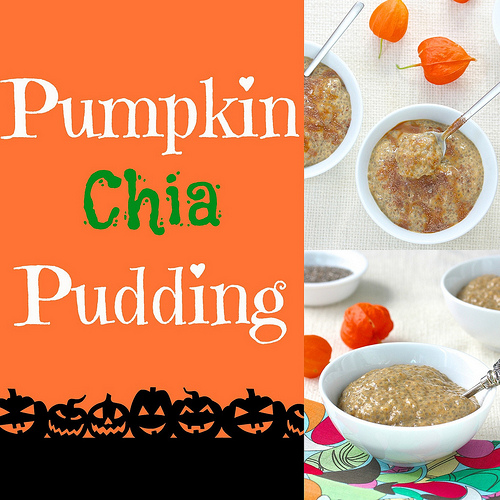 Pumpkin Chia Pudding via LizsHealthyTable.com