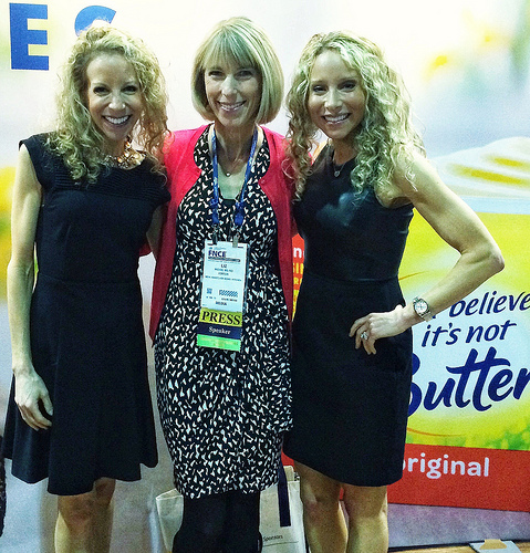 The Nutrition Twins at FNCE via LizsHealthyTable.com The Nutrition Twins at FNCE via LizsHealthyTable.com