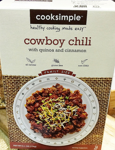 Cook Simple dinner starter kits at FNCE via LizsHealthyTable.com Cook Simple dinner starter kits at FNCE via LizsHealthyTable.com