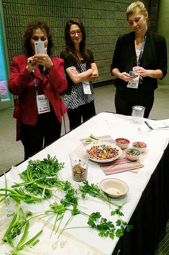 FNCE workshop: From Drab to Delicious, Food Photography and Styling Tips for Dietitians via LizsHealthyTable.com