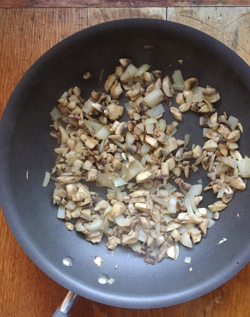 sauteed mushrooms and onion via LizsHealthyTable.com