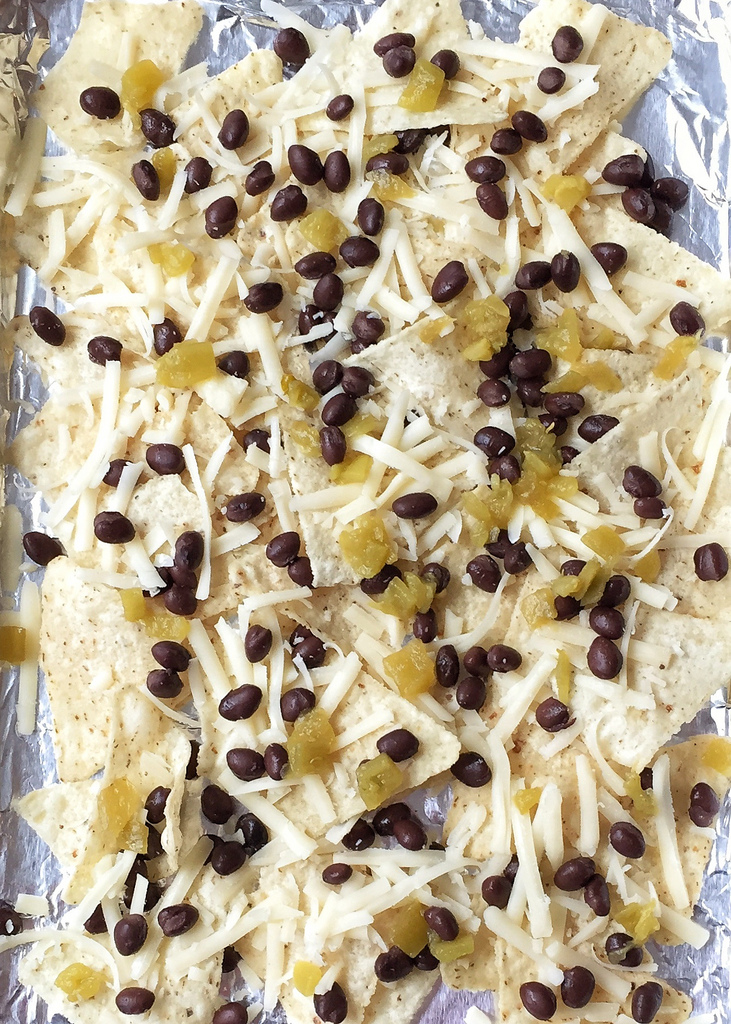 Nachos for Two via LizsHealthyTable.com