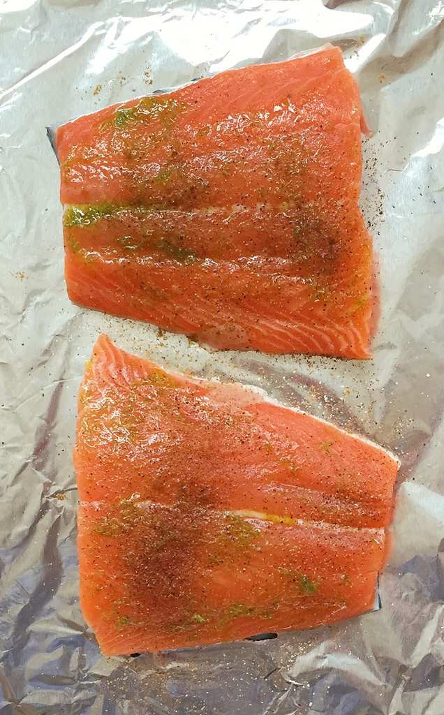 Salmon via LizsHealthyTable.com Salmon via LizsHealthyTable.com