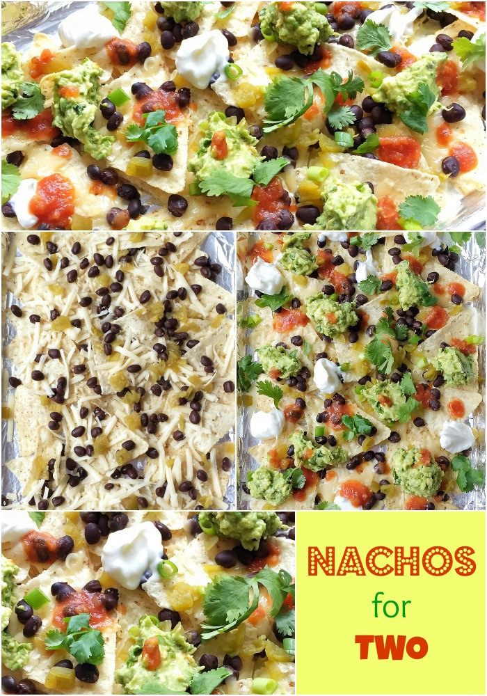Nachos for Two via LizsHealthyTable.com