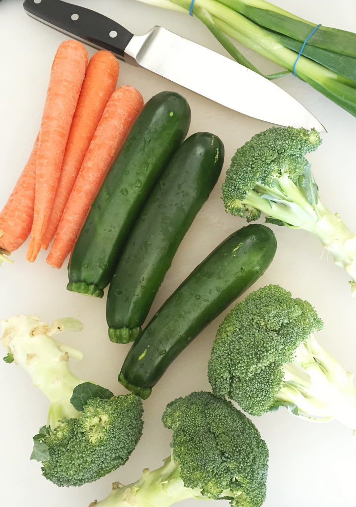 Chicken Veggie Stir Fry via LizsHealthyTable.com