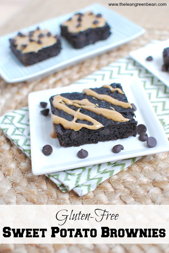 Gluten-Free Sweet Potato Brownies via LizsHealthyTable.com