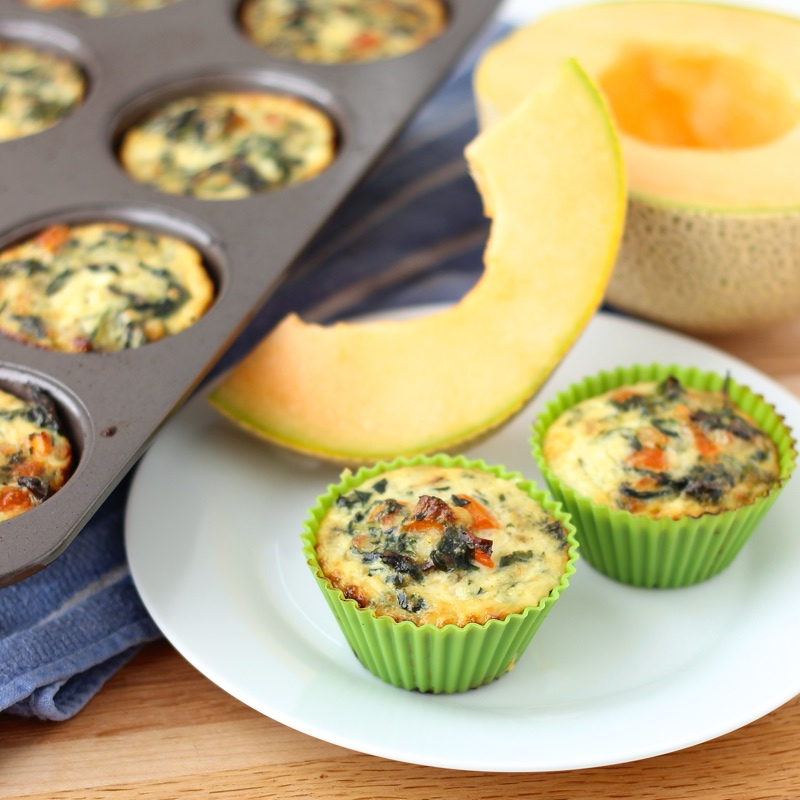 Egg Muffins via LizsHealthyTable.com