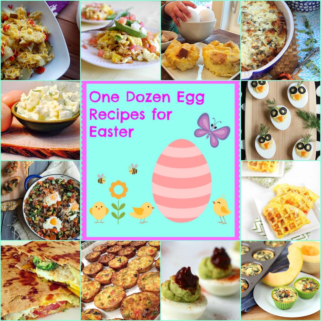12 Healthy Egg Recipes via LizsHealthyTable.com