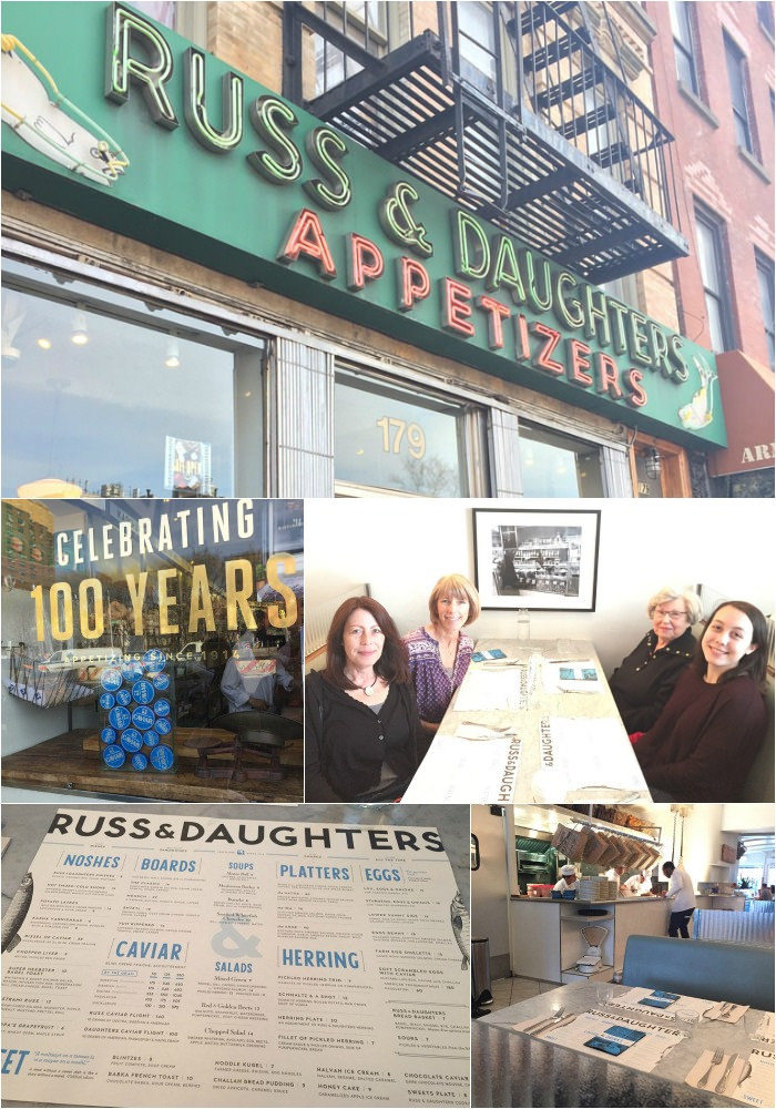 Russ and Daughters via LizsHealthyTable.com Russ and Daughters via LizsHealthyTable.com