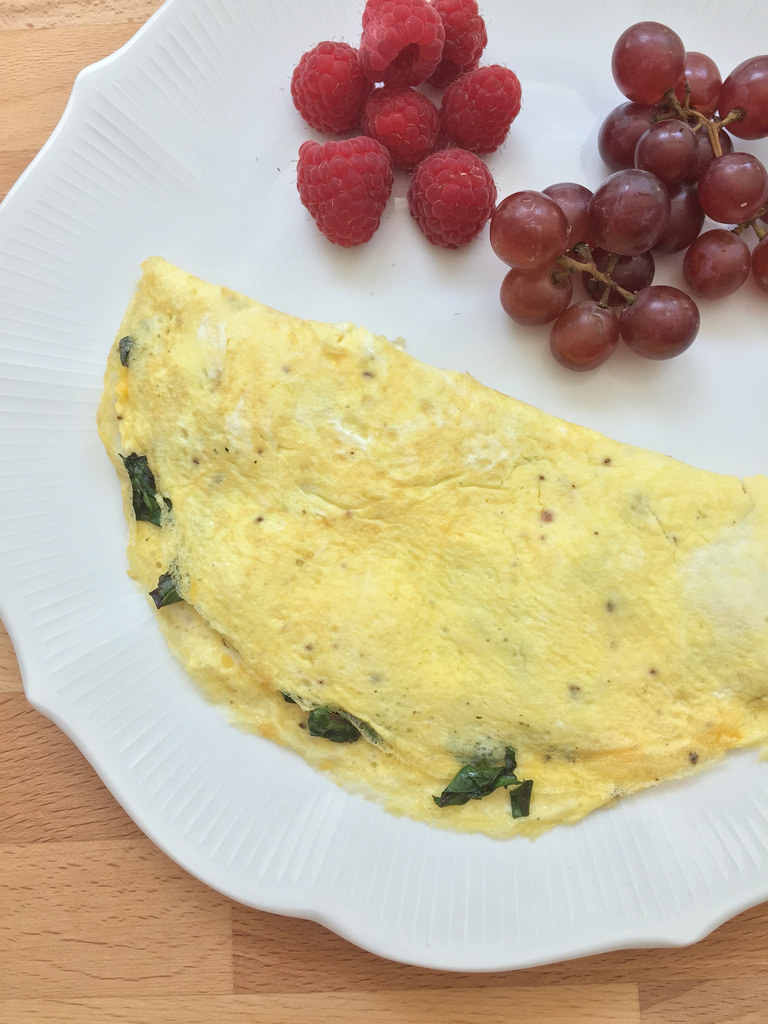 Beet Green Omelet via LizsHealthyTable.com Beet Green Omelet via LizsHealthyTable.com