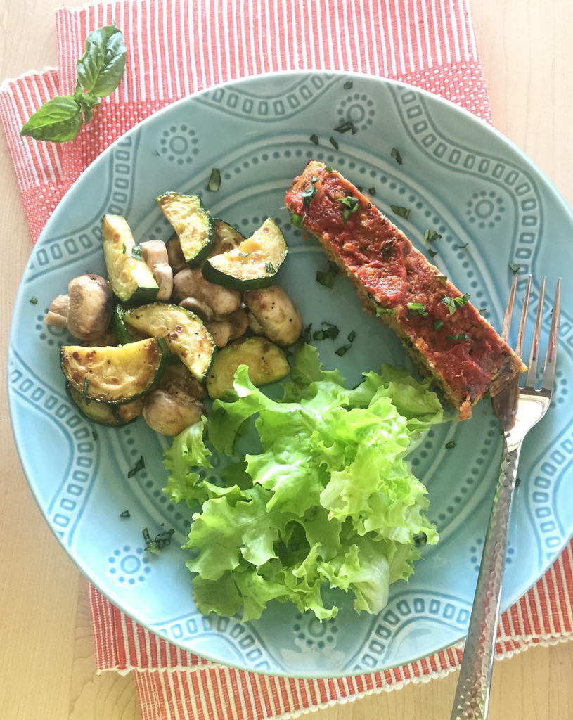 Rib-Sticking Meatloaf Makeover via LizsHealthyTable.com