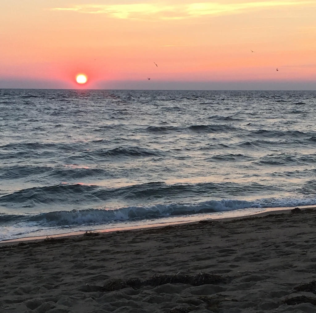 New England Sunset via LizsHealthyTable.com