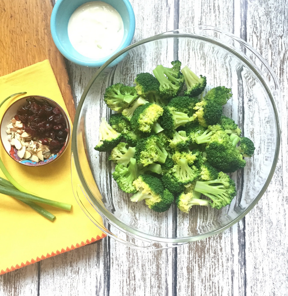 Broccoli Crunch Salad via LizsHealthyTable.com Broccoli Crunch Salad via LizsHealthyTable.com