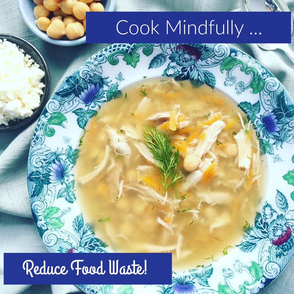 Greek Orzo Chicken Soup via LizsHealthyTable.com