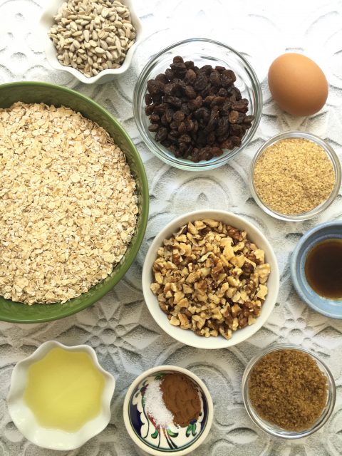 Healthy Homemade Granola via LizsHealthyTable.com