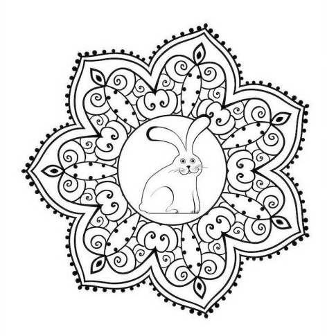 Adult Coloring Book via LizsHealthyTable.com