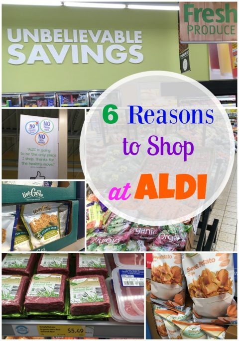 My Top 6 Reasons for Shopping at ALDI via LizsHealthyTable.com