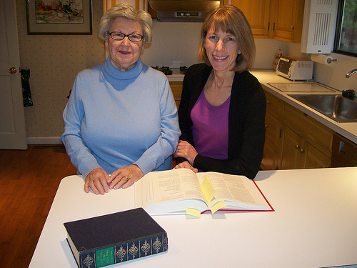 Cooking Memories With My Mom via LizsHealthyTable.com