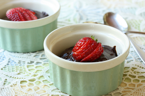 Healthier Chocolate Dessert Recipes via LizsHealthyTable.com