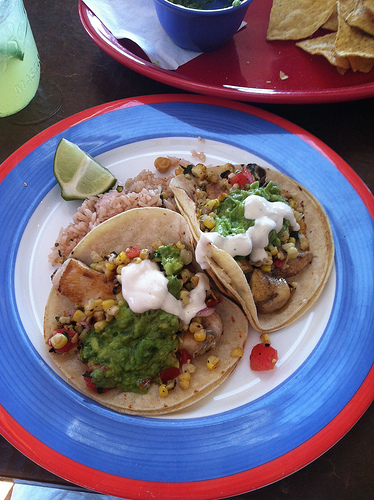 Tilapia Tacos Your Way via LizsHealthyTable.com