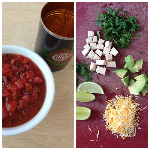 South-of-the-Border Tortilla Soup via LizsHealthyTable.com South-of-the-Border Tortilla Soup via LizsHealthyTable.com