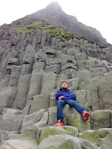 Near Reynisdrangar Pillars in Vik, Iceland via Lizshealthytable.com