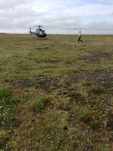 Helicopter Ride in Iceland via Lizshealthytable.com