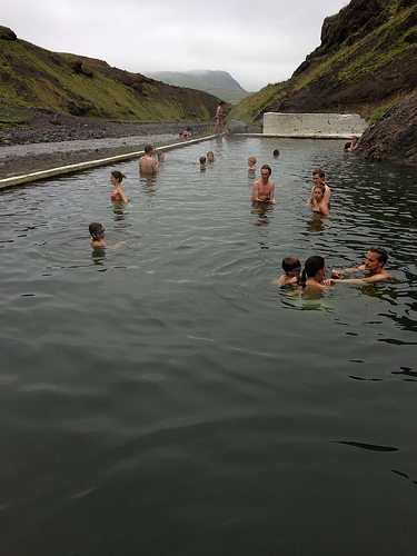Seljavallalaug Natural Swimming Pool via Lizshealthytable.com
