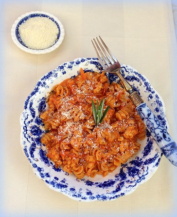 Mama's Amazing Ziti Makeover via LizsHealthyTable.com