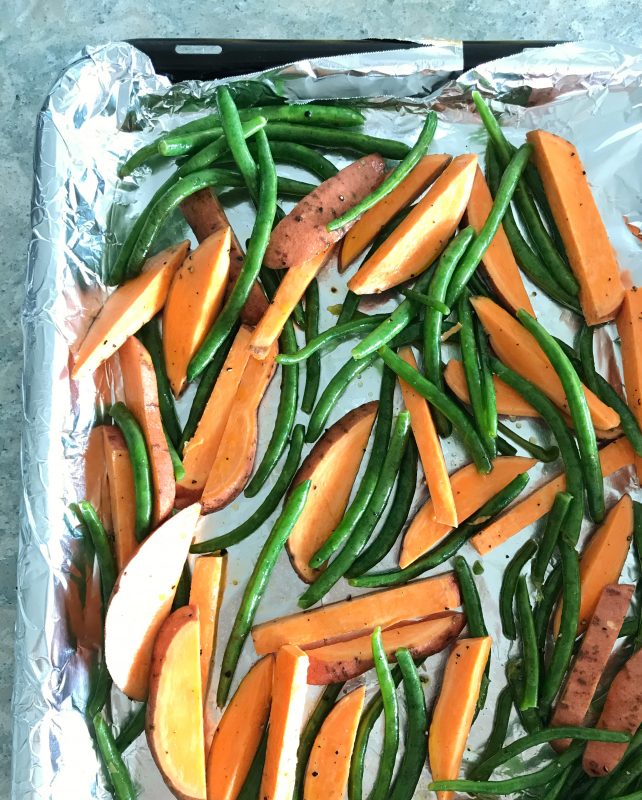 "Mom the House Smells Great" Roasted Chicken via LizsHealthyTable.com #dinner #chicken #roasted
