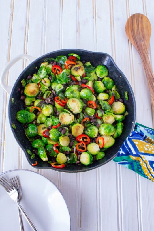 Healthy Brussels Sprouts Roundup via LizsHealthyTable.com #BrusselsSprouts 