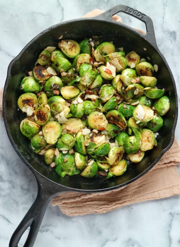 Healthy Brussels Sprouts Roundup via LizsHealthyTable.com #BrusselsSprouts 