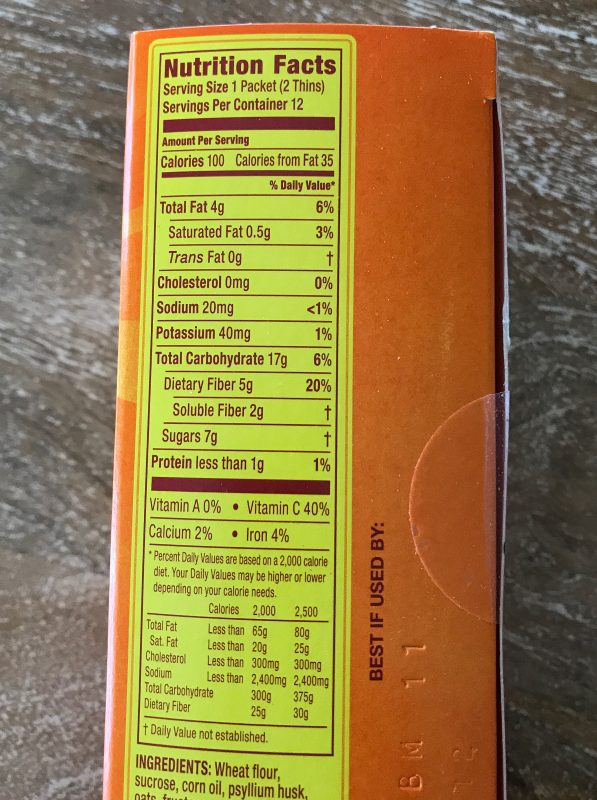 Metamucil Fiber Thins via LizsHealthyTable.com #snacks #fiber