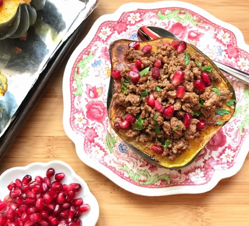 17 Stuffed Winter Squash Recipes via LizsHealthyTable.com