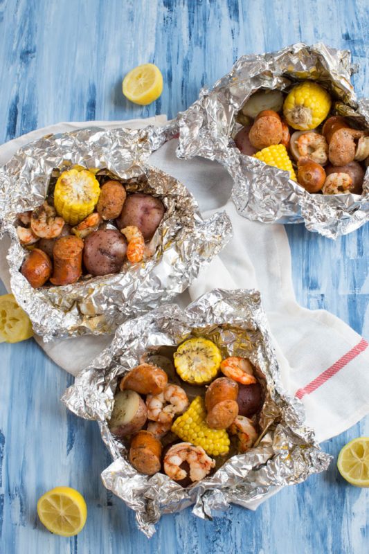 13 Healthy, Easy, and Delicious Foil-Pack Dinners via LizsHealthyTable.com #foilpackdinners