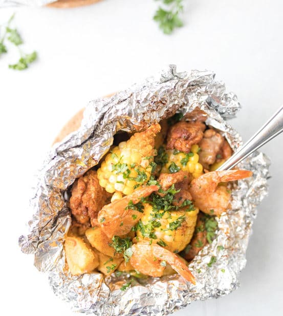 13 Healthy, Easy, and Delicious Foil-Pack Dinners via LizsHealthyTable.com #foilpackdinners