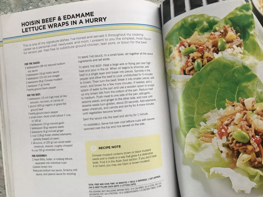 Hoisin Beef Wraps via LizsHealthyTable.com