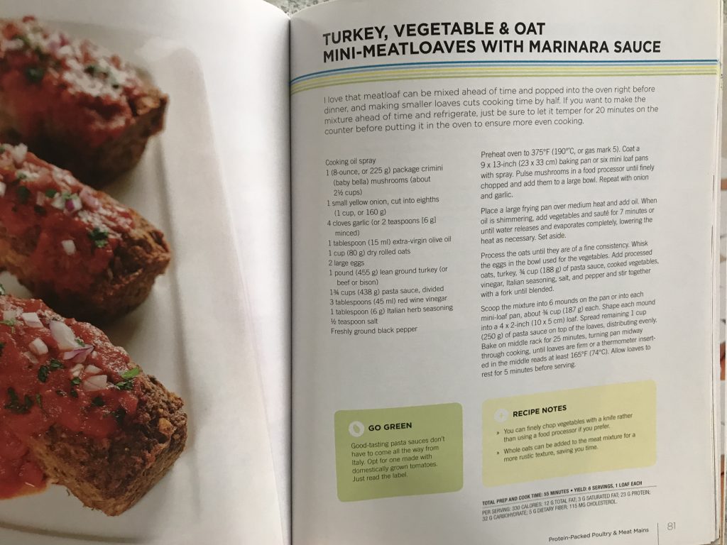 Turkey Meatloaves made into little loaves via lizshealthytable.com