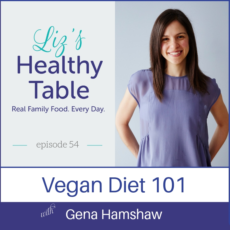 Vegan Diet 101 via LizsHealthyTable.com #podcast