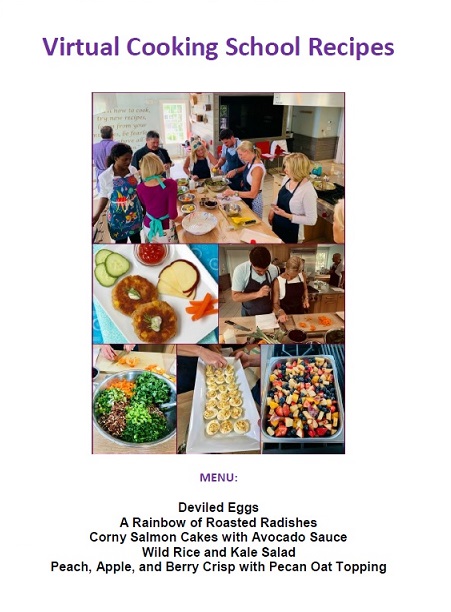 Virtual cooking school recipes