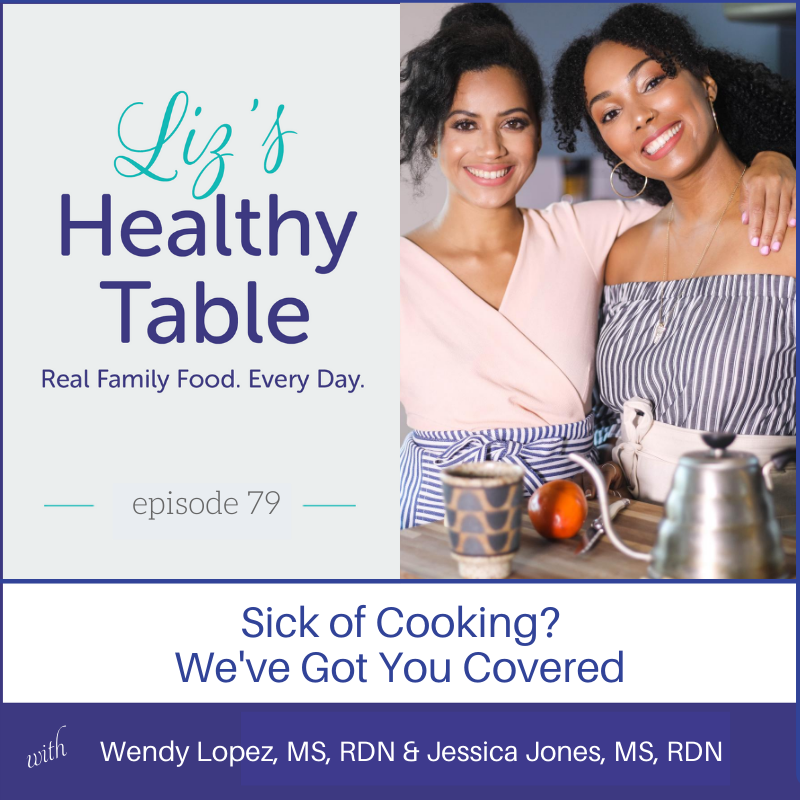 Sick of cooking? We've got you covered via lizshealthytable.com #podcast